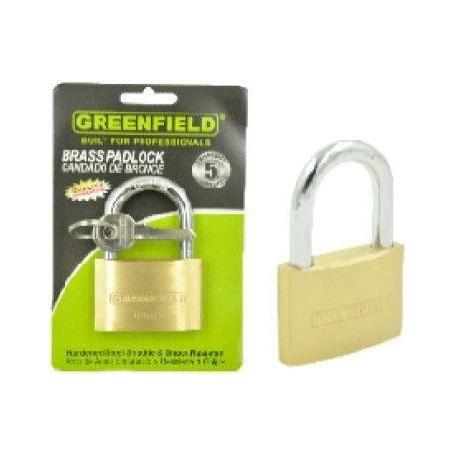 Greenfield Brass Padlock Short Shackle - KHM Megatools Corp. Greenfield Brass Padlock Short Shackle - KHM Megatools Corp.